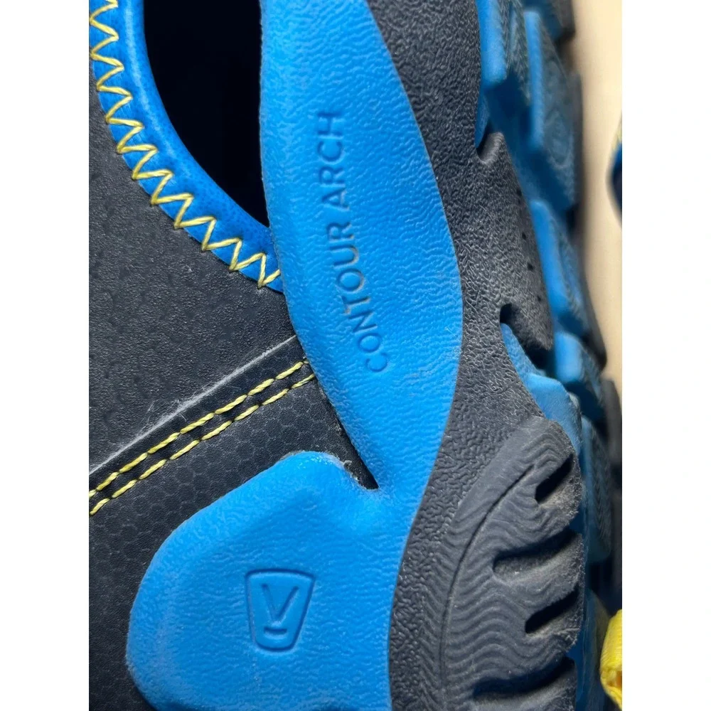 Keen Stingray Kids Water Sandals Blue Yellow Black 1025662 Size 10 US Toddler